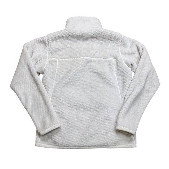 Patagonia Womens White Snap T Fleece Pullover Jacket Size S - Picture 2 of 6